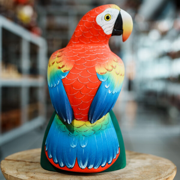 Loro de Balsa-Especial 30Cm