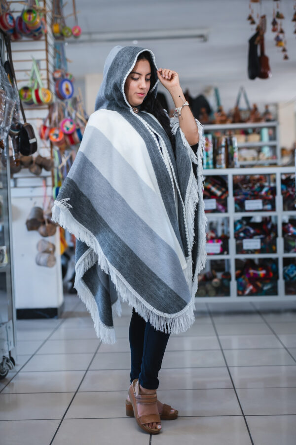 Poncho Alpaca para Adulto - Image 2