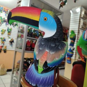 Loro de Balsa-Especial 30Cm